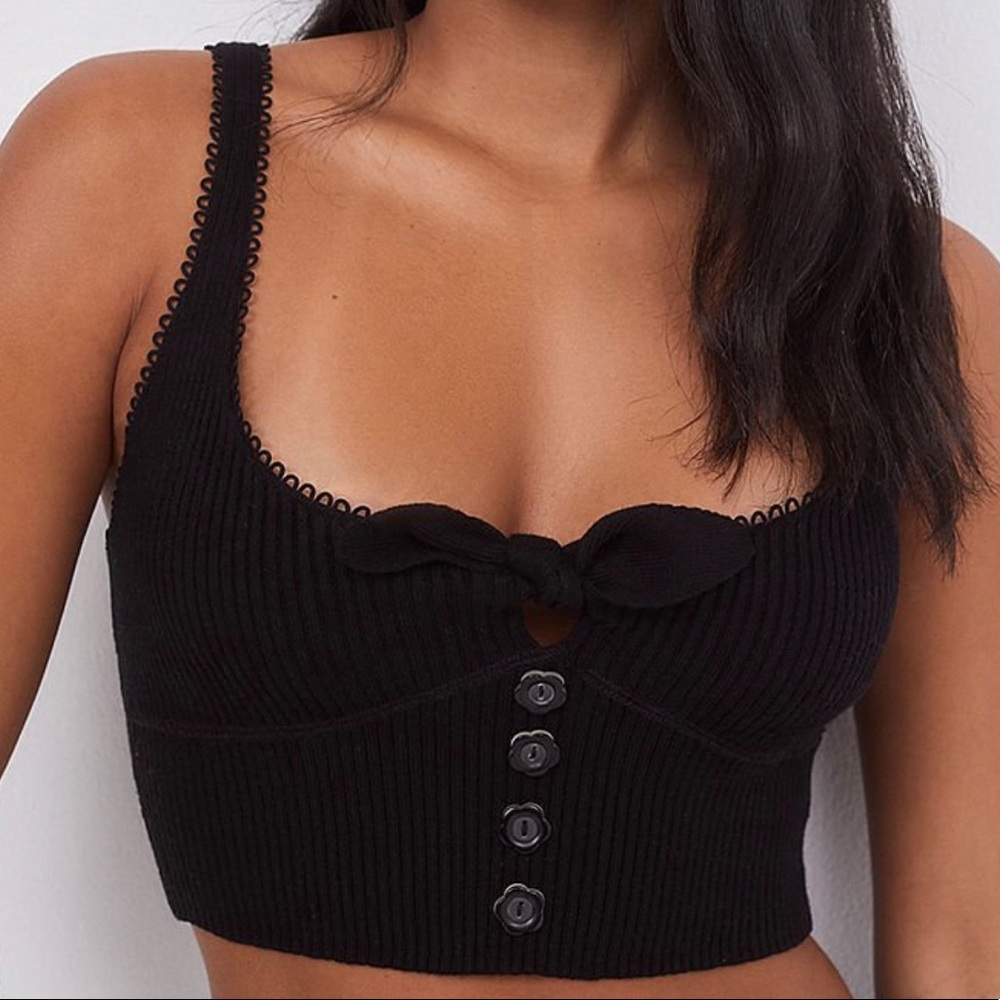 Love & Lemons Pointelle Tank